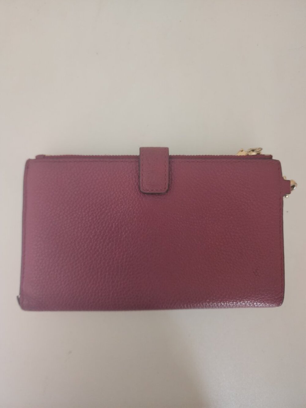 Michael Kors Jet Set Double Zip Wristlet in Mulberry - Picture 2 of 3